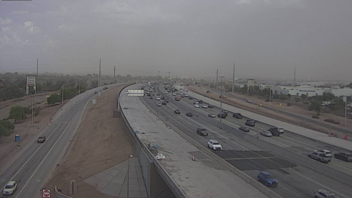 A weather system blew dust into the Valley on Wednesday evening and had the potential to develop in...