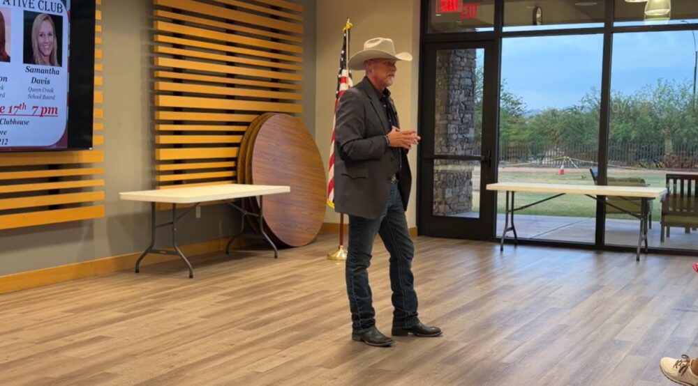 Former Pinal County Sheriff Mark Lamb called the allegations against him of sexual impropriety and ...