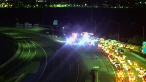 Officer injured in crash that closed Loop 202 Santan Freeway in Mesa