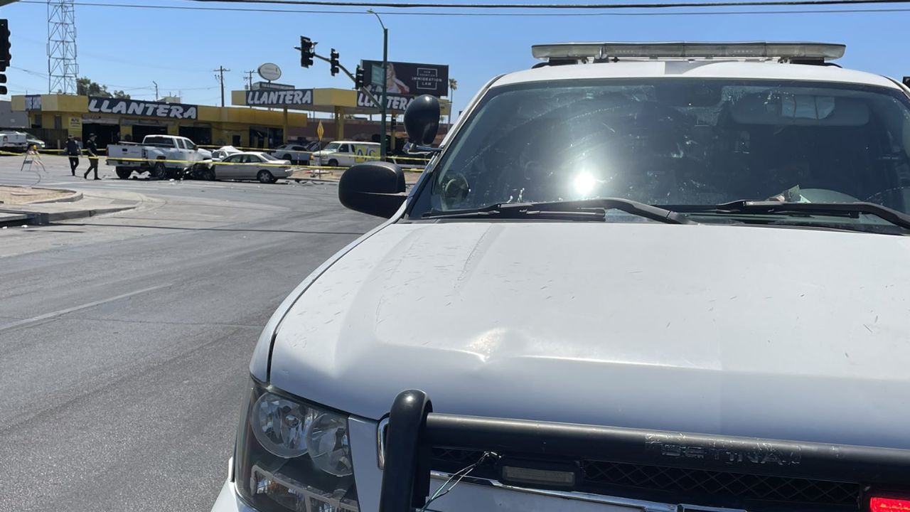 One person is dead and three more were injured in a hit-and-run accident involving three vehicles i...