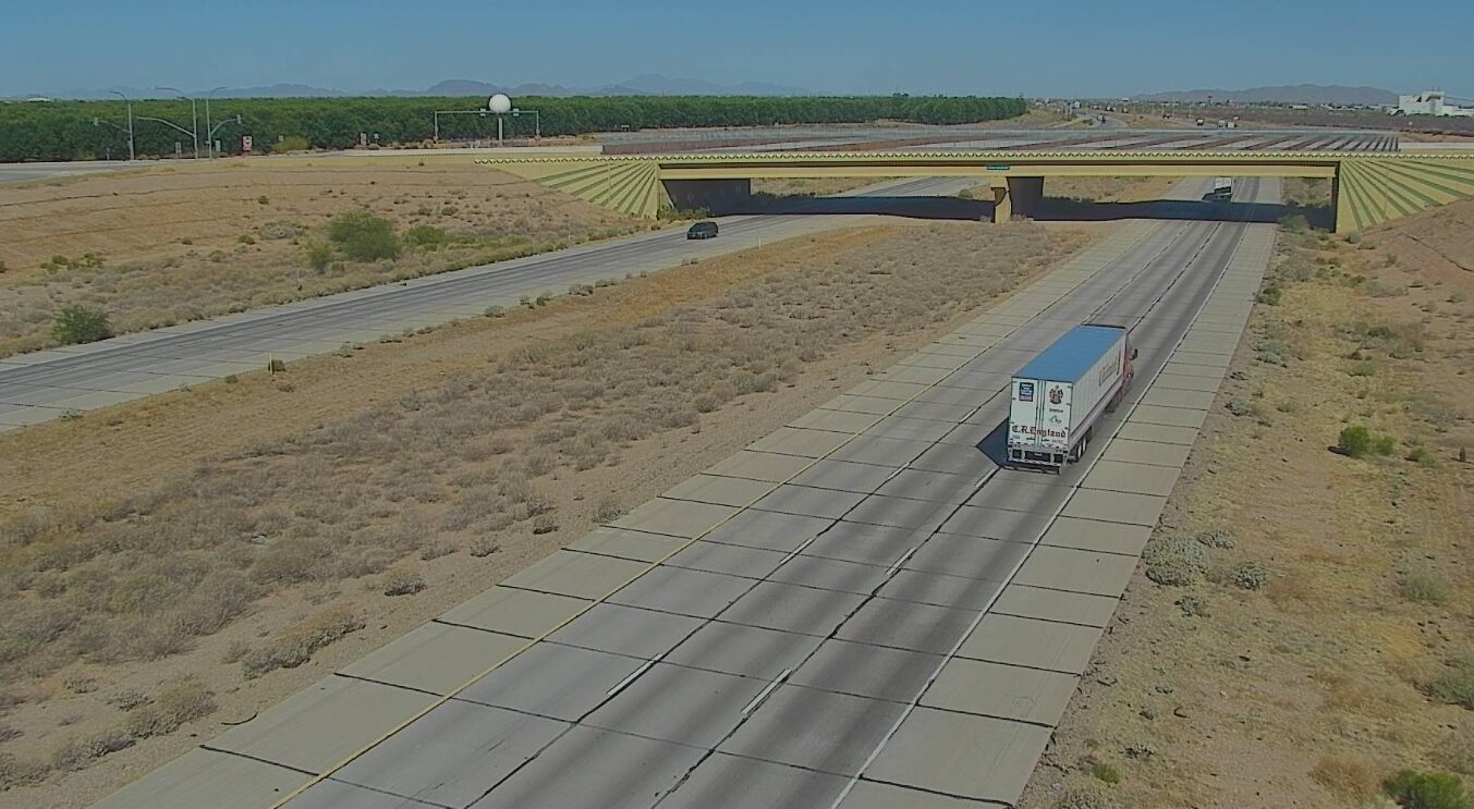 Eastbound Interstate 10 closed near Picacho Peak after a fatal three-vehicle crash on June 25, 2026...