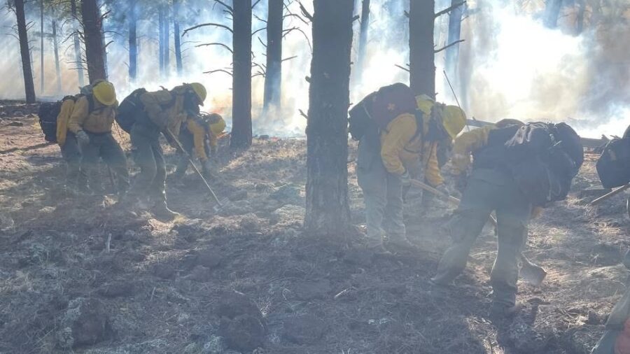 Spring Valley Fire Battle against Spring Fire near Flagstaff wrapping up - KTAR.com