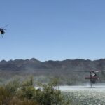 Steamboat Fire air resources refilling at Kearny Lake