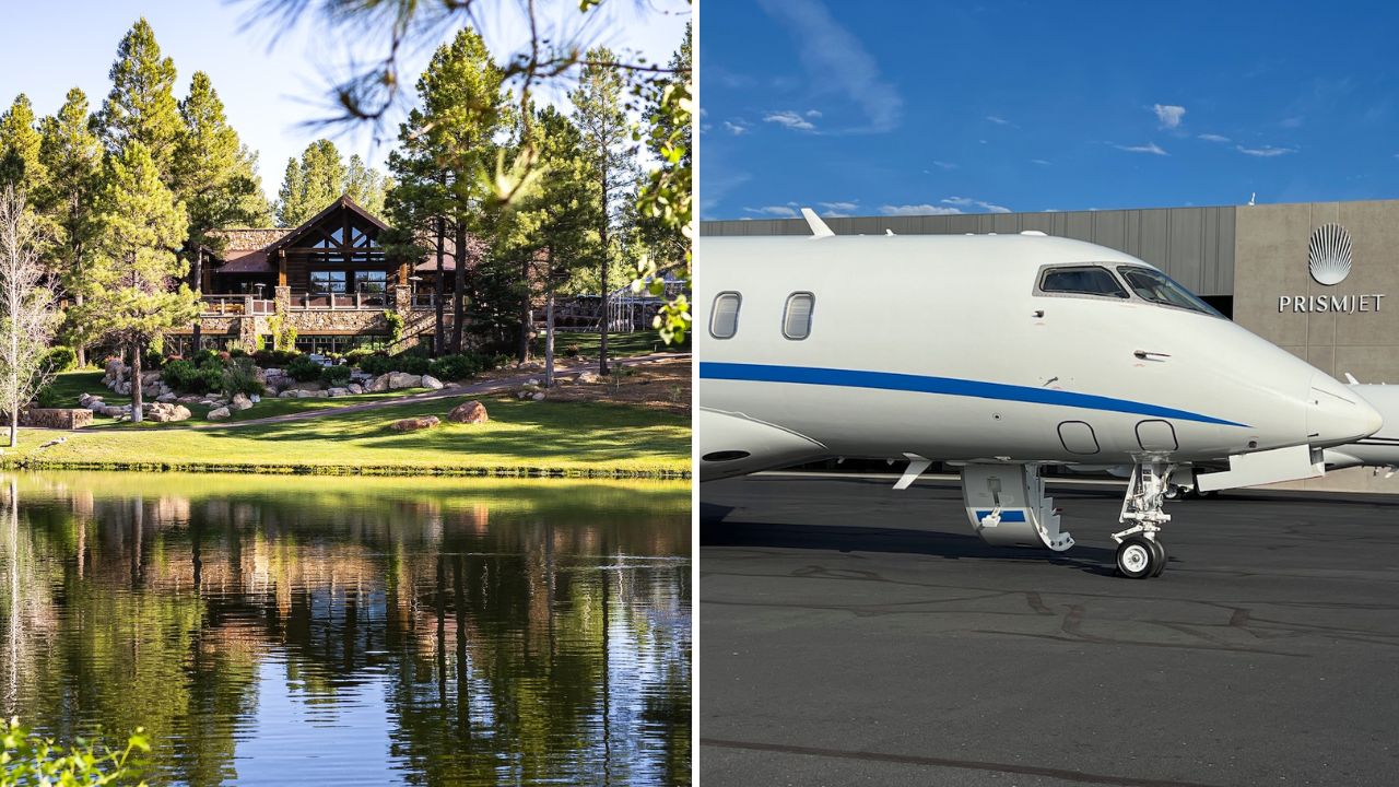 Pine Canyon will now offer private jet service from Scottsdale to the luxury golf community in Flag...