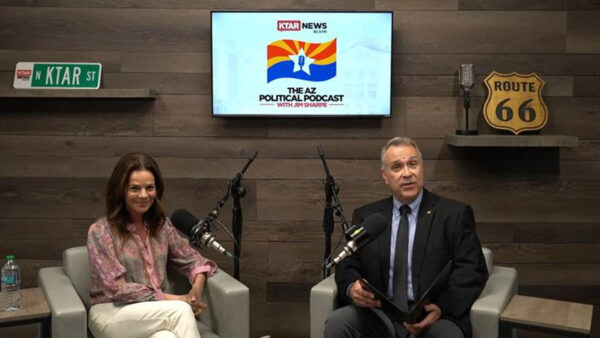 Marlene Galán-Woods discusses her second attempt to win the Democratic nomination in Arizona’s 1st Congressional District on the latest AZ Political Podcast. (Screenshot)