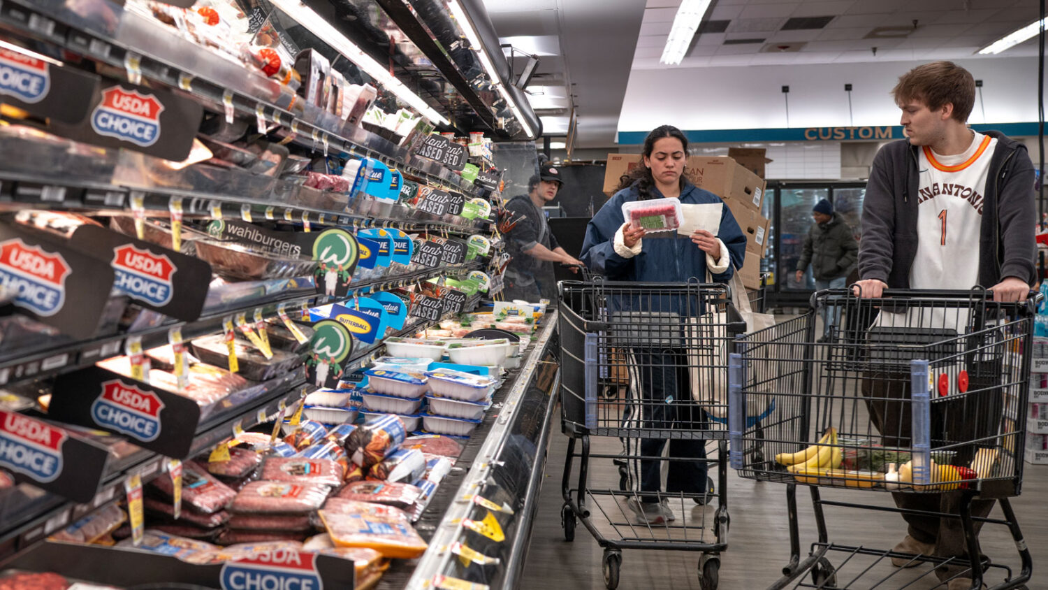 Inflation rose to its highest level in three years last month. (Photo by Scott Olson/Getty Images)...