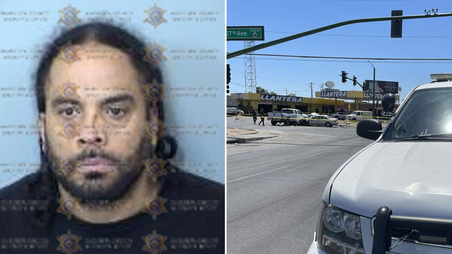 Lee Arthur Simmons Jr. was booked into jail on suspicion of murder and DUI for a fatal Phoenix cras...
