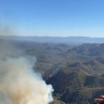 pocket fire burning in arizona