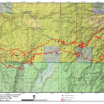 Rock Canyon Fire, June 22, 2026. (InciWeb map)