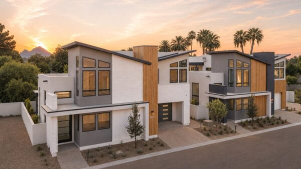 The eight homes in Camelot Homes' Viridian luxury community in north central Phoenix will range between 2,713 and 3,003 square feet.