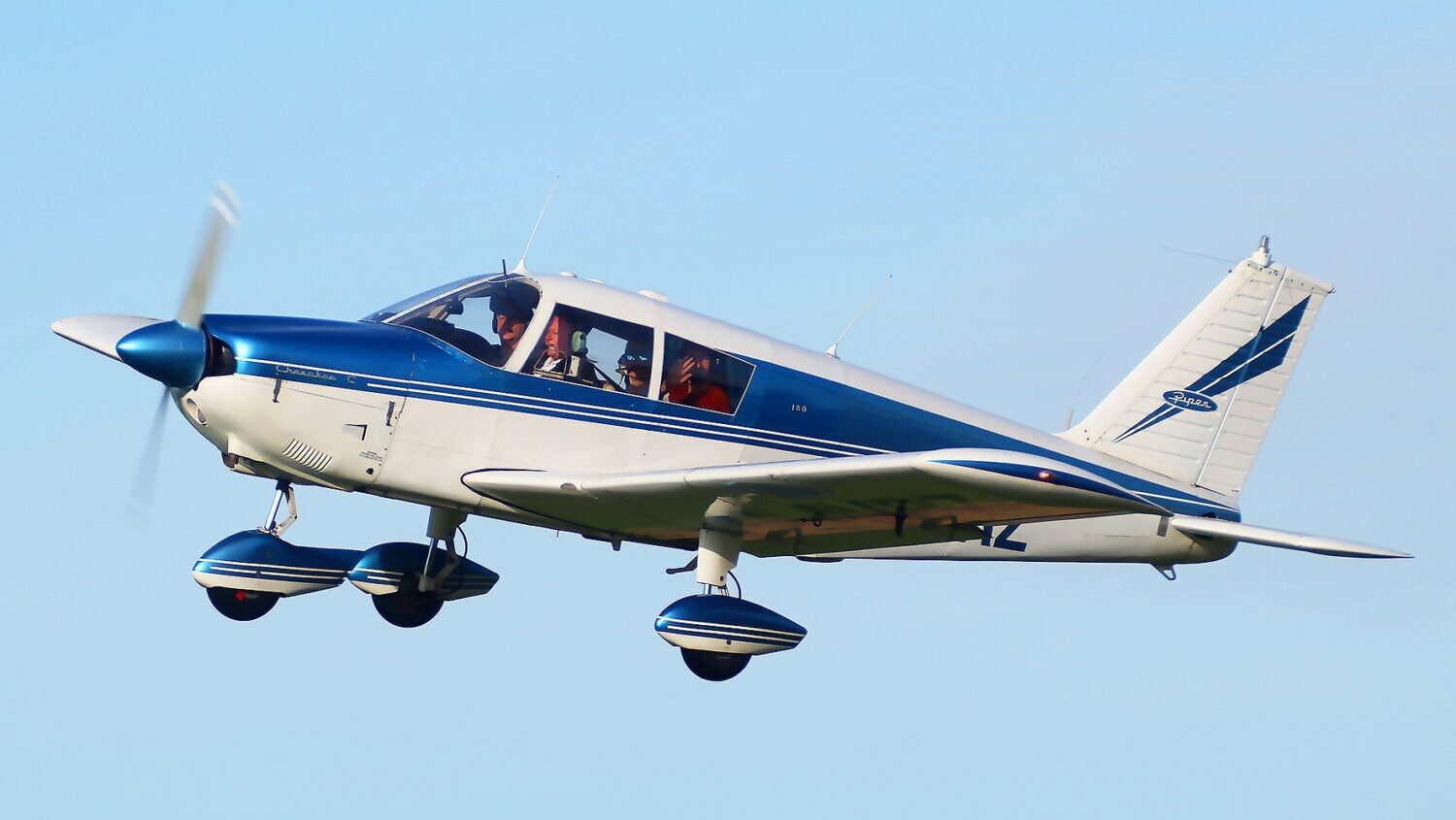 File photo of the type of Piper PA-28-180 Cherokee plane that crashed after taking off from Chandle...