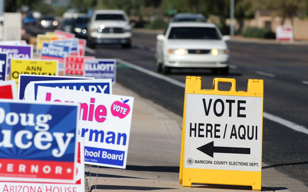 Maricopa County Supervisor Mark Stewart said that technical issues caused disruptions for a small number of Election Day voters on Tuesday morning.