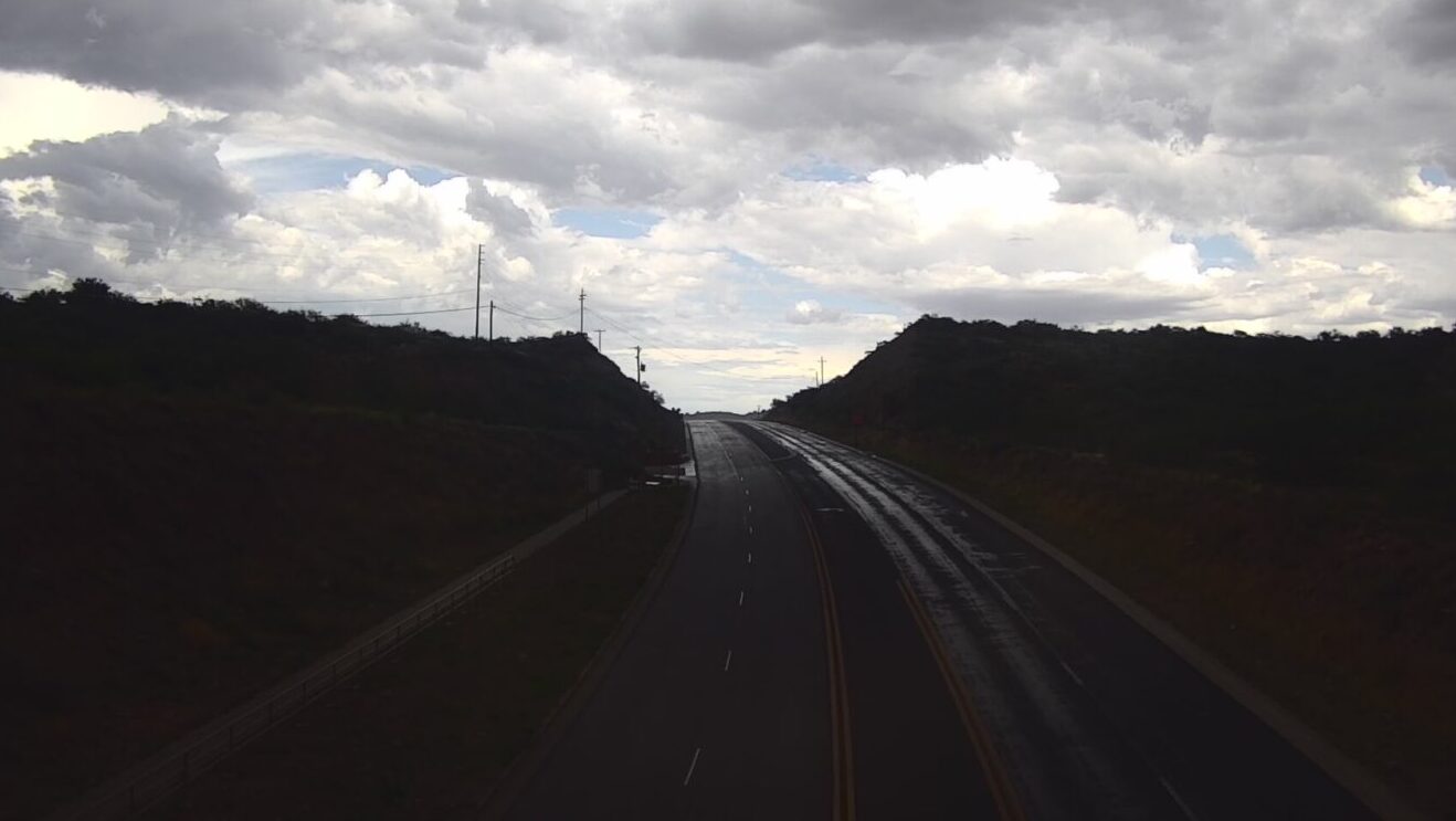 Rain began falling Saturday afternoon, bringing a brief reprieve from the summer heat alongside pot...