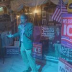 James Rogers at an "Election Integrity Rally" (Photo by David Iversen)
