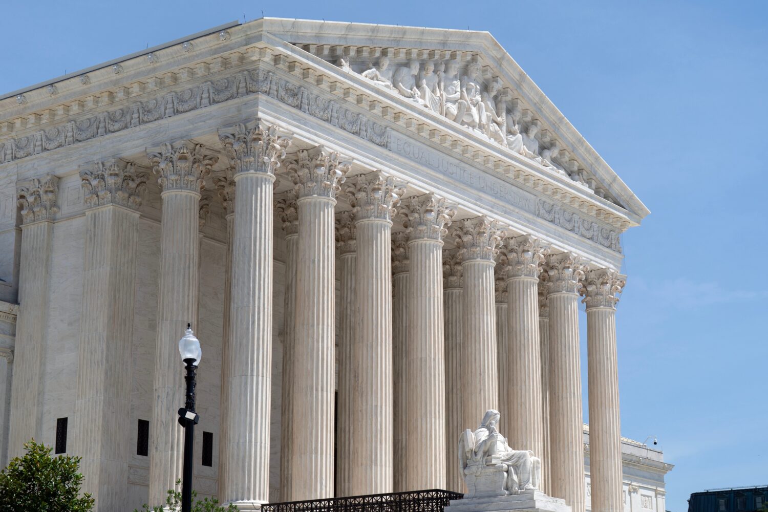The Supreme Court is seen Tuesday, June 30, 2026, in Washington. (AP Photo/Jose Luis Magana)Credit:...