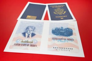 Trump-branded commemorative passports will become available across the US