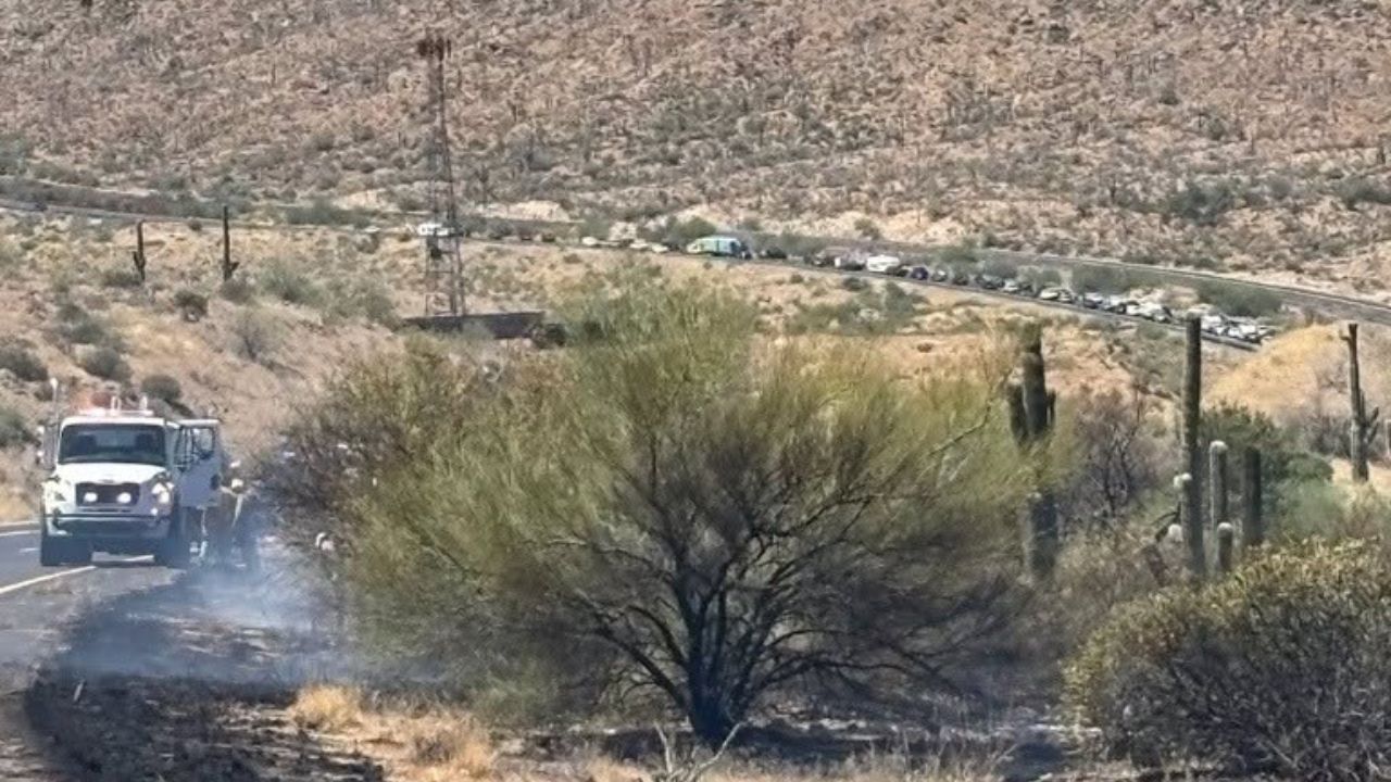 brush fire state route 87 july 1 2026...