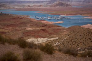Lake Powell hits record low, threatening key water and electricity supply for millions
