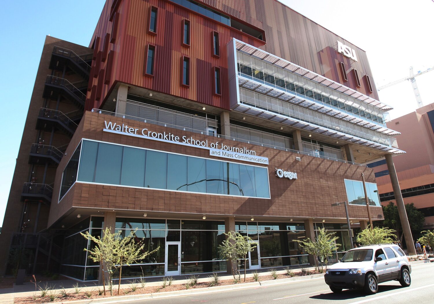FILE - This Nov. 14, 2008, file photo shows the Walter Cronkite School of Journalism and Mass Commu...