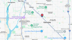 Westbound US 60/Grand Avenue closed in Glendale due to crash
