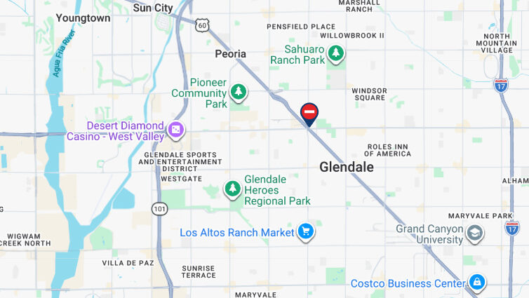 Westbound US 60/Grand Avenue closed in Glendale on Friday night due to a crash, officials said. ...