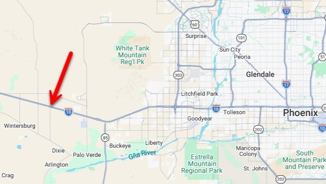 Westbound Interstate 10 has been closed near Buckeye following a vehicle crash Saturday afternoon, ...