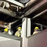 Firefighters responded around 3 a.m. to reports of a blaze near 25th Avenue and Greenway Road. (Phoenix Fire Department)