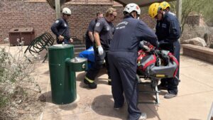 Hiker in critical condition after severe heatstroke on Camelback Mountain, rescued by helicopter
