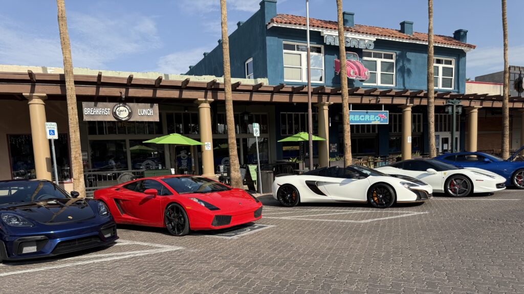Cars & Coffee will be held on the second Sunday of every month from 8 a.m. to 11 a.m. (evolve pr and marketing)