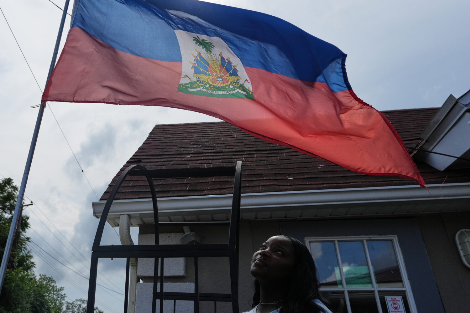 Patricia Grace Louis-Jacques, a nursing student who has close Haitian family members and friends af...