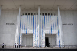 Federal court is asked to block Kennedy Center from returning Trump’s name to building