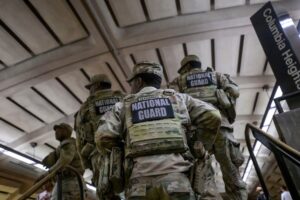 Trump threatens lawsuit against nonprofit that questioned whether National Guard plan lessened crime