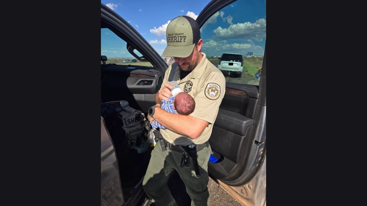 Police in northern Arizona located a newborn baby Saturday after it was abducted from the West Vall...