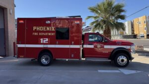 2 critically injured after 2-vehicle collision at west Phoenix intersection
