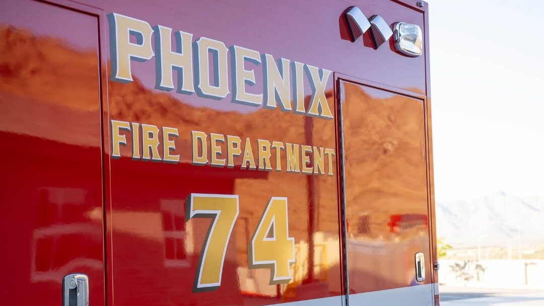 Two people were hospitalized Friday afternoon following a three-vehicle crash in north Phoenix, inc...