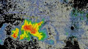 Severe storms push through Valley, ground flights at Sky Harbor Airport