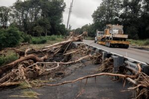 Muddy cleanup ahead as Tropical Storm Lala moves west of Hawaii