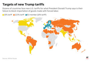 25 states sue over Trump administration’s latest tariffs, citing Supreme Court ruling