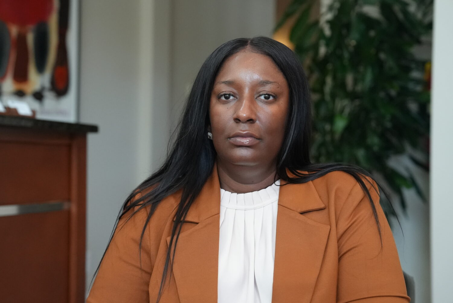 Cassandra Barksdale, who says she was wrongly diagnosed with cancer due to a tissue labelling mista...