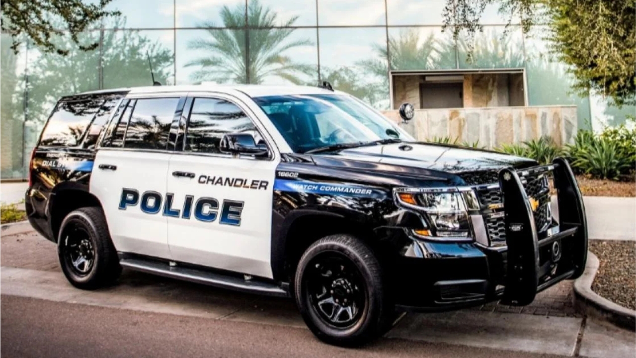 Officers responded to reports of an armed man waving a gun near Dobson and Warner roads just before...