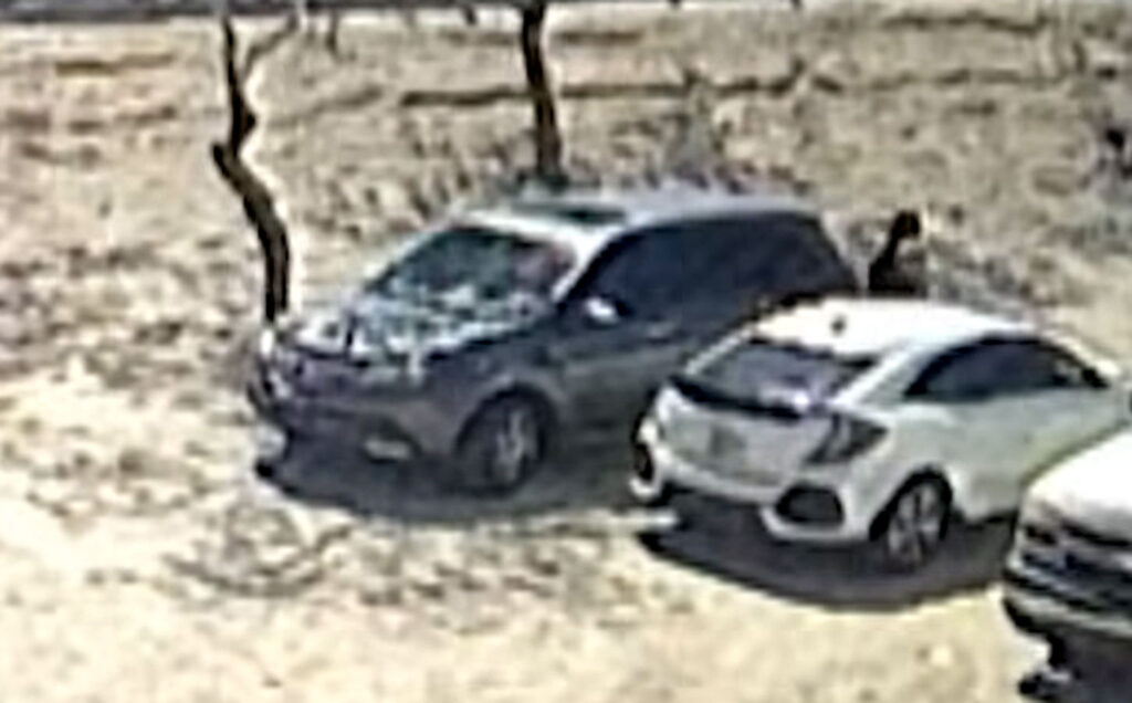 The unidentified suspect in the death of a Tucson police recruit was located Saturday evening, authorities said. (Photo via PCSD)