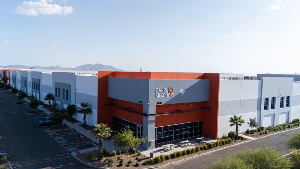 Cyclic Materials announced Thursday that it closed a $75 million financing round from accounts advised by T. Rowe Price Associates Inc., which first invested in Cyclic Materials in 2025.