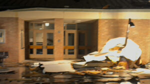 Marcos de Niza High School in Tempe damaged by monsoon storm activity