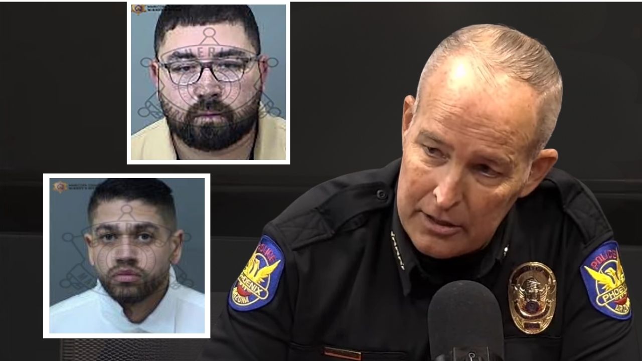 Phoenix Police chief reacts to 2 officers arrested - KTAR