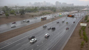 Showers move through Valley, wetting roadways for morning commute