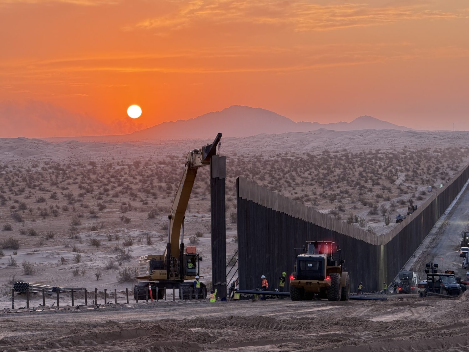 The U.S.-Mexico border. A Tucson man was sentenced to 13 years in prison for his role in a 2022 sch...