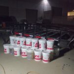 Arizona Department of Public Safety troopers seized 106 gallons of liquid meth hidden in a trailer's frame rails during an Interstate 8 traffic stop near Yuma on Aug. 11. (Photo: Arizona Department of Public Safety)