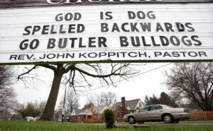 Giggle for God: America’s witty church signs aim to inspire, attract drivers and passersby
