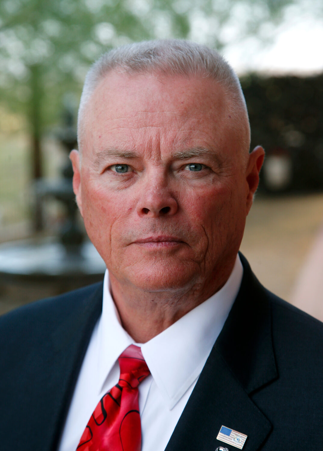 FILE - Maricopa County sheriff's candidate Jerry Sheridan, is shown in Fountain Hills, Ariz., Wedne...