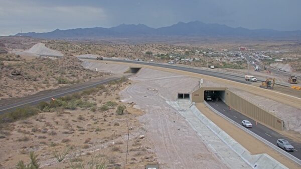 ADOT opened a new tunnel on Thursday that is part of a project meant to reduce delays on the main route between Phoenix and Las Vegas.